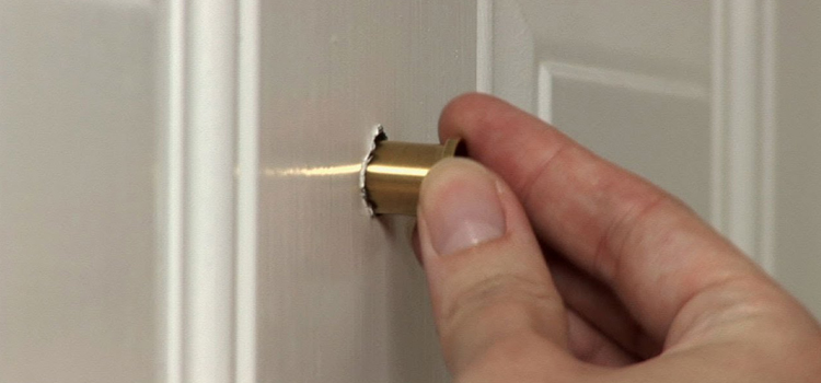 peephole door repair in Land O' Lakes